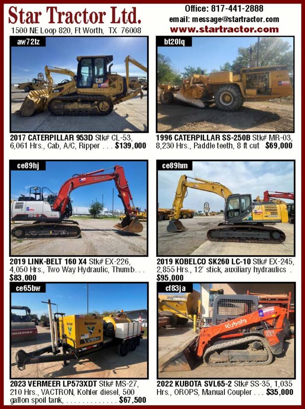 Heavy Equipment for Sale at Star Tractor
